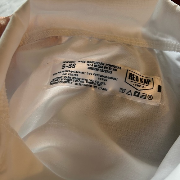 Red Kap Chef Shirt. Size Small. NWOT - Picture 5 of 5
